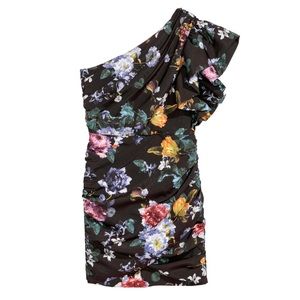 H&M One Shoulder Draped Dress (new)